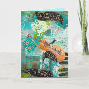 Carte Mélodie de violon