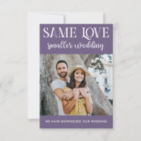 Même amour mariage plus petit réduit photographie 