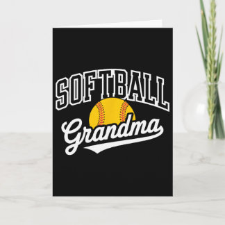 Carte Mémé de softball _1