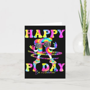 Carte mème du numéro 67 tie dye arc-en-ciel six sept 3.1