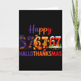Carte Mème Hugvyn Six Sept 67 Hallothanksmas Halloween