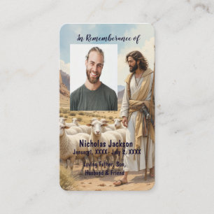 Carte mémoire de Jésus Berger Sheep