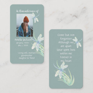 Carte mémoire Memorial Watercolor