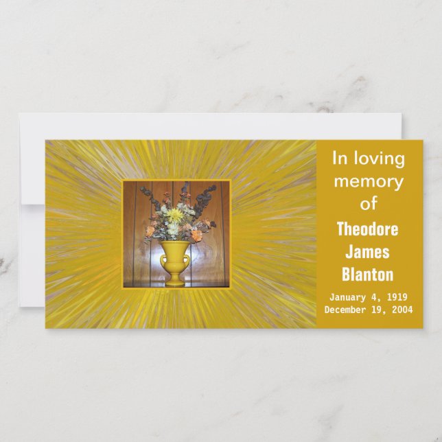 Carte mémoire photo (Devant)