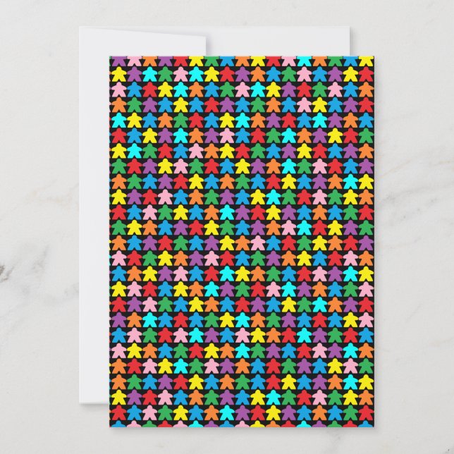 Carte Mémoires multicolores (Devant)