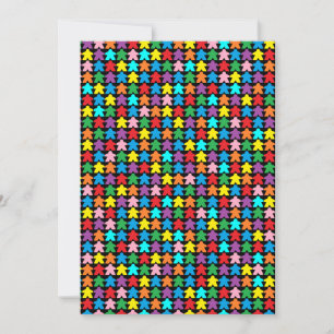 Carte Mémoires multicolores