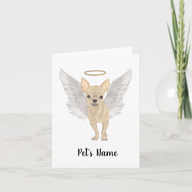Carte Mémorial de la crème Tan de Chihuahua (Devant)