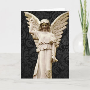 Carte mémorial du cimetière de sympathie Grief Gothic An