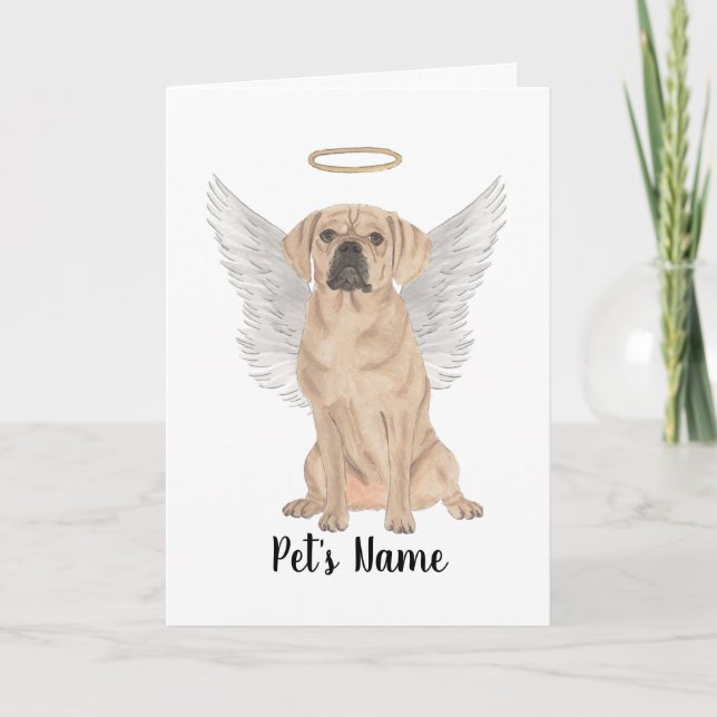 Carte Mémorial Puggle Sympathy (Devant)