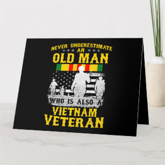 Carte Men Papa Grand-père Vietnam Vintage Shirt Men