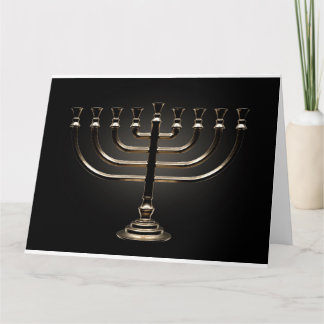 Carte Menorah Casting
