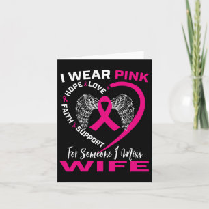 Carte Mens Je Porte Du Rose Pour Ma Femme Cancer Du Sein