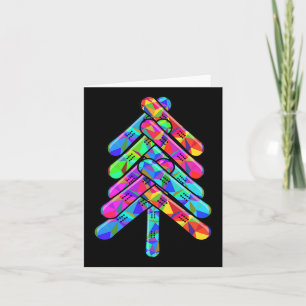 Carte Mens Snowboard Mountain Pine Tree Snowboard Love