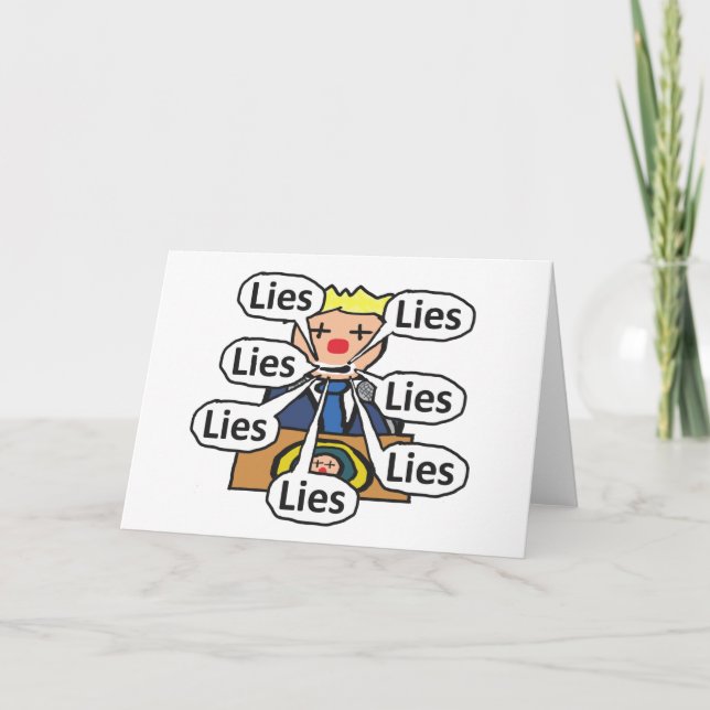 Carte Mensonges clownesques (Devant)