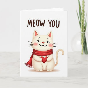 Carte Meow You Love Cat