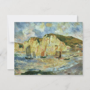 Carte Mer et Falaises par Pierre Renoir, Beaux-Arts Anci