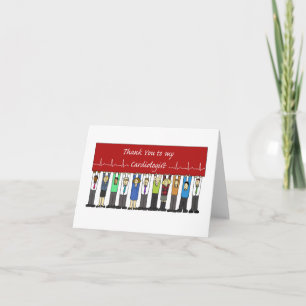Carte Merci au cardiologue