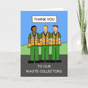 Carte Merci aux collecteurs de déchets