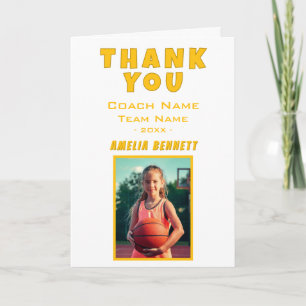 Carte Merci Coach avec photo