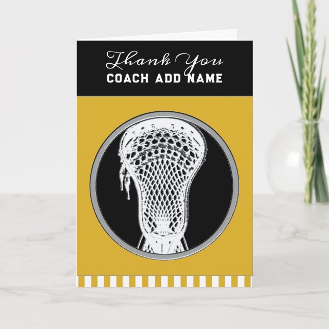 Carte Merci Coach Lacrosse (Devant)