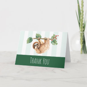 Carte Merci D'Aquarelle À L'Arrière