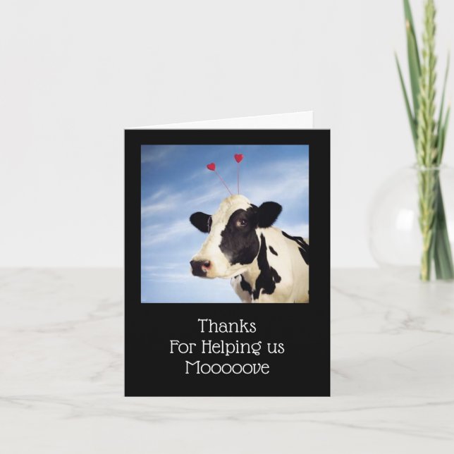Carte Merci de nous aider à avancer (Devant)