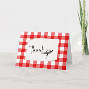 Carte Merci de plongée de buffle blanc rouge