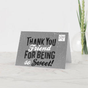 CARTE MERCI D'ÊTRE MON AMI SOUHAITE D'ANNIVERSAIRE