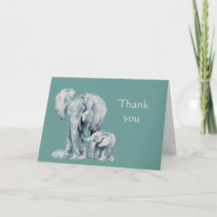 Carte Merci d'être si génial parent éléphant