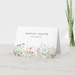 Carte Merci du client Meadow fleur sauvage