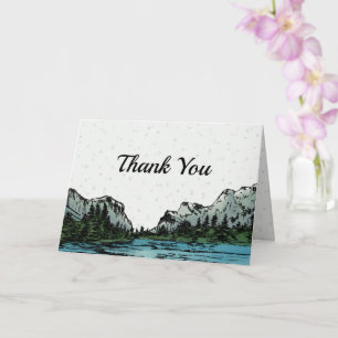 Carte Merci inspiré par Yosemite