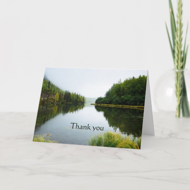 Carte Merci Lake Trees Wilderness (Devant)