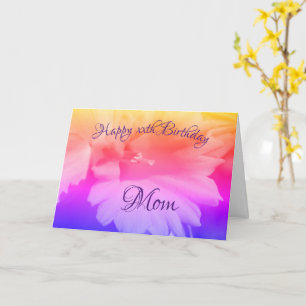 Carte Merci Maman Daffodique Fleur Anniversaire
