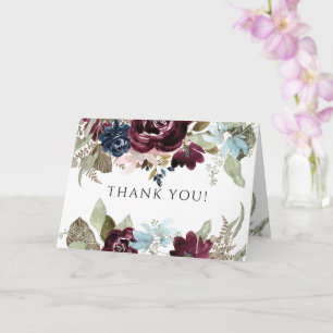 Carte Merci Mariage de la marine bourguignonne