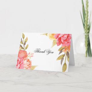 Carte Merci Mariage du Garden Party