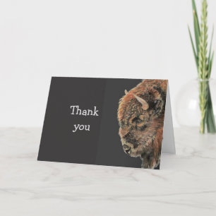 Carte Merci meilleur ami No Bull Buffalo Card