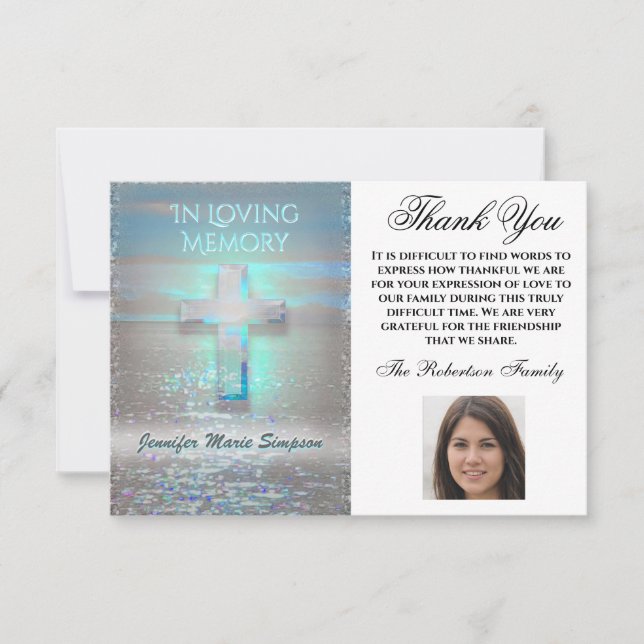 Carte Merci Memorial (Devant)