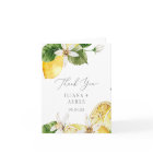 Merci moderne de jardin de citron