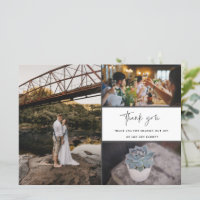 Merci Multi Photo Collage Mariage