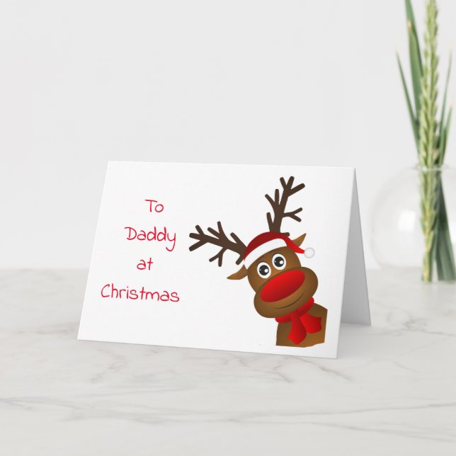 Carte **MERCI NOËL DADDY** en service! (Devant)