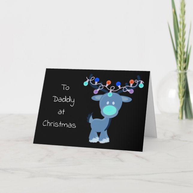 Carte **MERCI NOËL DADDY** en service! (Devant)