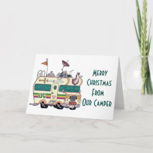 CARTE ****MERCI NOËL**** DE ***NOTRE CAMPING***