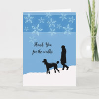 Merci pour les promenades Chien Walker