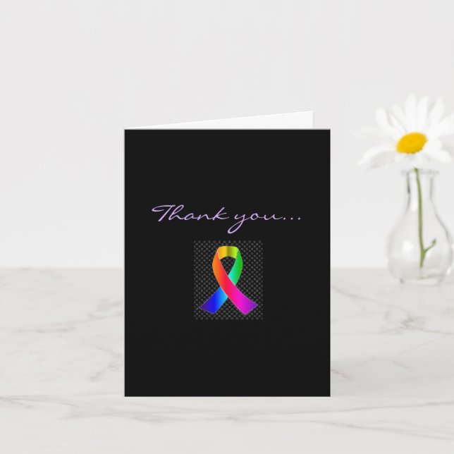 Carte Merci pour m'aider pendant le cancer (Petite plante)