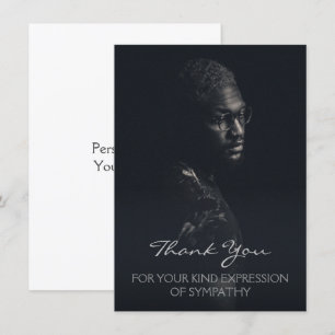 Carte Merci Pour Votre Genre Expression De Sympathie