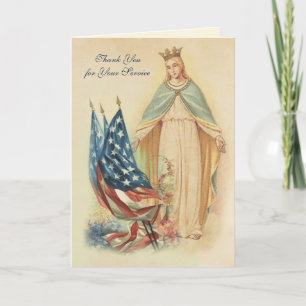 Carte Merci religieux pour votre service catholique