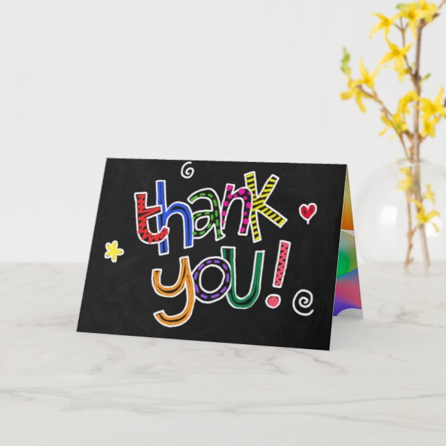 Carte Merci, tu as fait ma journée ! (Fleur jaune)