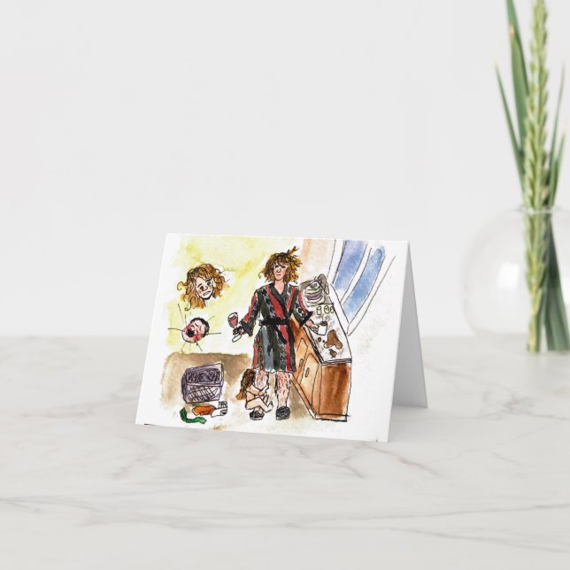 Carte mère de quarantaine | Carte d'encouragement  (Devant)