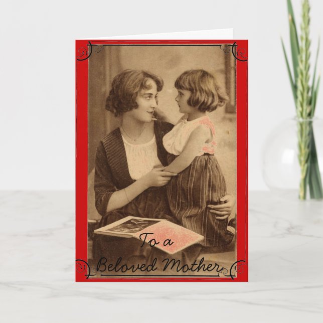 Carte Mère et fille (Devant)