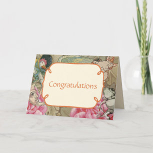 Carte Mère Goose Nursery Rhyme Fairy Tale